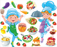 Наклейка тематическая Кухня 0,86*0,72м арт.Н429