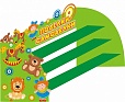 Полка для поделок "ИГРУШКИ" 3 полочки 0,52*0,35м арт. 4942