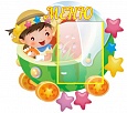 Меню фигурное "Мальчик в арбузной коляске" 0,6*0,55м 1 карман А4 арт. П647