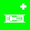 Указатель медицинского и санитарного назначения ЕС 02 Средства выноса (эвакуации) пораженных арт. 3140
