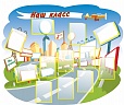 Стенд информационный 1,7*1,5м арт 1712