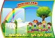 Стенд информационный Физкульт Ура!!! 0,9*1,3м 4 кармана фигурный арт. 4890