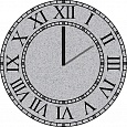 Солнечные часы для метеостанции 60см пластик арт. 2996