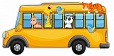 Вырезная фигура Автобус 0,8*1,65м арт. 5246