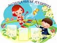 Стенд для музыкального зала 1,4*1м 3 кармана фигурный арт. 3920