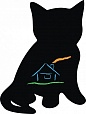 Меловая доска фигурная КОТ 60*45см арт. 2384