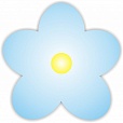 Магнитный стенд для рисунков Цветок 1*1м арт. 5280